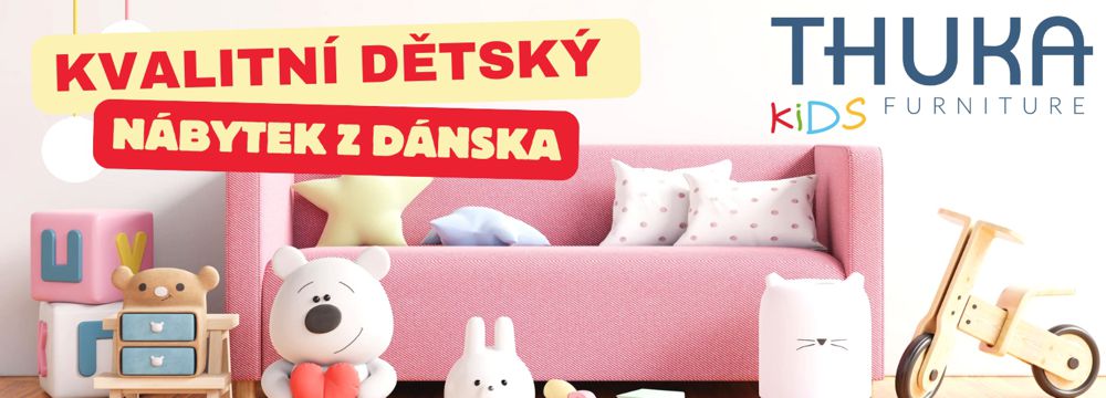 Kvalitní dětský nábytek z Dánska