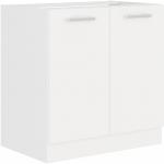 Zobrazit detail zboží: Kuchyňská skříňka pod dřez Edna 80 ZL 2F BB bílá (Edna)