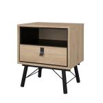 Zobrazit detail zboží: Noční stolek Rain 1s jackson hickory (jackson hickory)