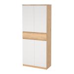 Zobrazit detail zboží: Botník Simplicity 210 jackson hickory/bílá (botníky)