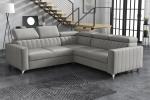 Zobrazit detail zboží: Sedací souprava Mildred Premium II světle šedá (Rohové)