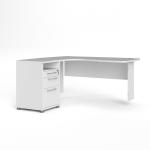 Zobrazit detail zboží: Deska psacího stolu rohová Office 410 bílá (Office)
