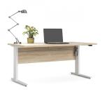 Zobrazit detail zboží: Výškově nastavitelný psací stůl Office 80400/318 dub sonoma/bílá (Office)