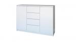 Zobrazit detail zboží: Komoda Topa 2D4S 120 bílá ()