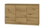 Zobrazit detail zboží: Komoda Topa 2D3S 120 dub artisan ()