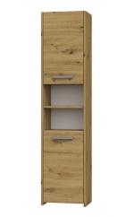 Zobrazit detail zboží: Koupelnová skříňka Saly 40 2D dub artisan ()