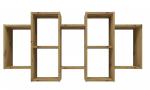 Zobrazit detail zboží: Závěsná knihovna Brody 7P dub artisan ()