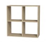 Zobrazit detail zboží: Regál Manja 2x2 dub sonoma ()