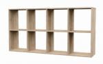 Zobrazit detail zboží: Regál Manja 2x4 dub sonoma ()