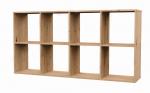 Zobrazit detail zboží: Regál Manja 2x4 dub artisan ()