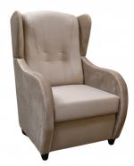 Zobrazit detail zboží: Relaxační křeslo ušák René Mexa Velvet 280 béžové ()