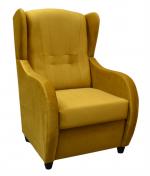 Zobrazit detail zboží: Relaxační křeslo ušák René Mexa Velvet 680 pískové ()