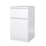 Zobrazit detail zboží: Noční stolek Simplicity 221 bílý lesk (noční stolky)