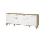 Zobrazit detail zboží: Komoda Iker 714 jackson hickory/bílá (Iker)