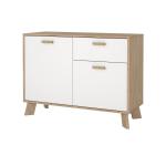 Zobrazit detail zboží: Komoda Iker 716 jackson hickory/bílá (Iker)