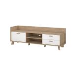 Zobrazit detail zboží: TV stolek Iker 717 jackson hickory/bílá (Iker)