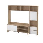 Zobrazit detail zboží: TV stěna Nerea 320 jackson hickory/bílý lesk (Nerea)