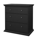 Zobrazit detail zboží: Komoda Norby 331 černý mat (Norbu)