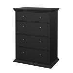 Zobrazit detail zboží: Komoda Norby 332 černý mat (Norbu)
