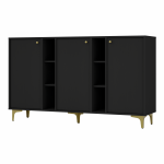 Zobrazit detail zboží: Komoda Tomila 823/1 černý grafit ()