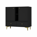 Zobrazit detail zboží: Komoda Tomila 825/1 černý grafit ()