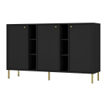 Zobrazit detail zboží: Komoda Tomila 823/2 černý grafit ()