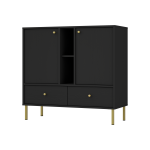 Zobrazit detail zboží: Komoda Tomila 825/2 černý grafit ()