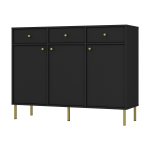 Zobrazit detail zboží: Komoda Tomila 827/2 černý grafit ()