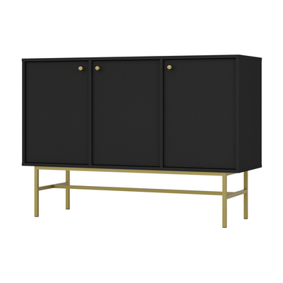 Zobrazit detail zboží: Komoda Tomila 813/3 černý grafit (černý grafit)