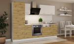 Zobrazit detail zboží: Kuchňská linka Todor 270 dub artisan/bílá + PD 210 bílá (Todor)
