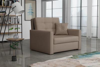 Zobrazit detail zboží: Rozkládací křeslo Vivian Lux I Soft světle hnědá (rozkládací křesla)