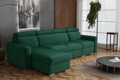 Zobrazit detail zboží: Sedací souprava Petrit I levá Kronos zelená (levé)