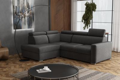 Zobrazit detail zboží: Sedací souprava Petrit II levá Kronos šedá (levé)