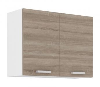 Zobrazit detail zboží: Kuchyňská skříňka Dalton 80-G-2F bílá/dub sonoma truffle (Dalton)