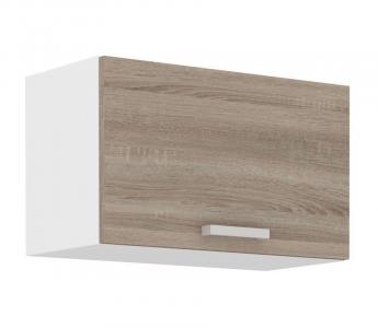 Zobrazit detail zboží: Kuchyňská skříňka Dalton 60-OK-1F bílá/dub sonoma truffle (Dalton)