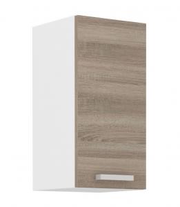 Zobrazit detail zboží: Kuchyňská skříňka Dalton 30-G-1F bílá/dub sonoma truffle (Dalton)