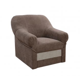 Zobrazit detail zboží: Křeslo Sandra Aston 3/2 hnědá (Relaxační)