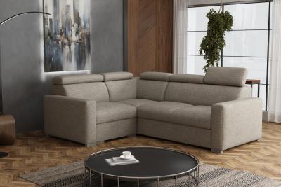 Zobrazit detail zboží: Sedací souprava Petrit III levá Aragon hnědošedá (levé)