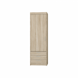 Zobrazit detail zboží: Skříň Enja 1D3S dub sonoma (1D)