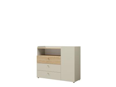 Zobrazit detail zboží: Komoda Yuva R9 béžová/dub (Yuva)