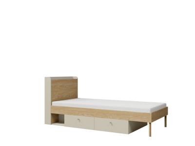 Zobrazit detail zboží: Postel Yuva R13 béžová/dub (Yuva)