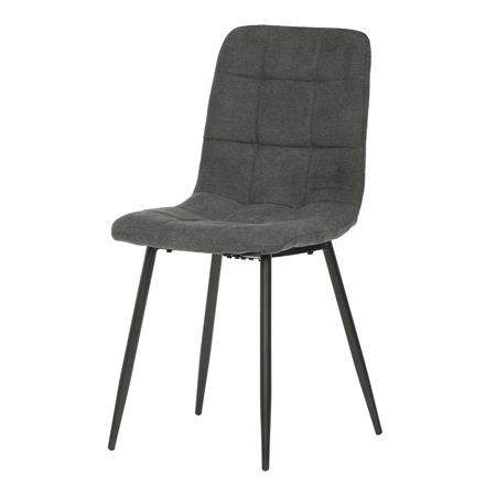 Zobrazit detail zboží: Jídelní židle, šedá, látka, CT-281 GREY2 (Jídelní židle čalouněné)