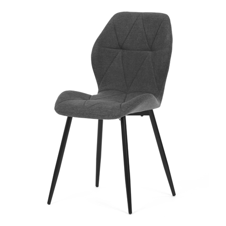 Zobrazit detail zboží: Jídelní židle, šedá, látka, CT-285 GREY2 (Jídelní židle čalouněné)