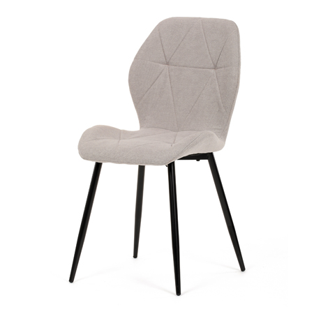 Zobrazit detail zboží: Jídelní židle, hnědá, látka, CT-285 LAN2 (Jídelní židle čalouněné)