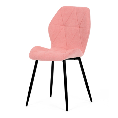 Zobrazit detail zboží: Jídelní židle, růžová, látka, CT-285 PINK2 (Jídelní židle čalouněné)