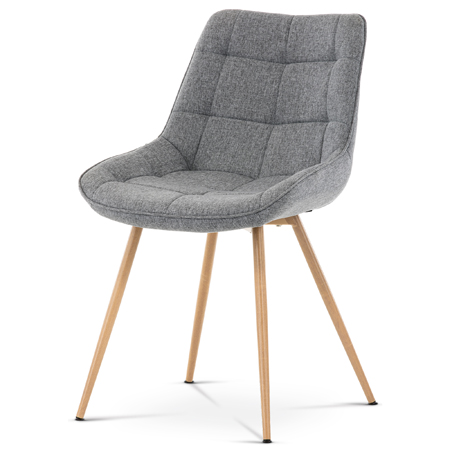 Zobrazit detail zboží: Jídelní židle, šedá, látka, CT-394 GREY2 (Jídelní židle čalouněné)