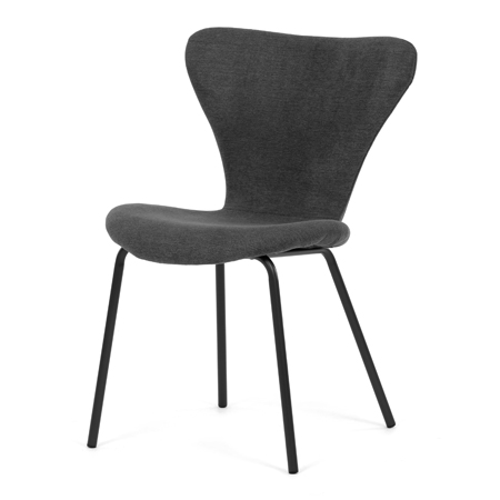 Zobrazit detail zboží: Jídelní židle, šedá, látka, CT-S8010 GREY2 (Jídelní židle čalouněné)