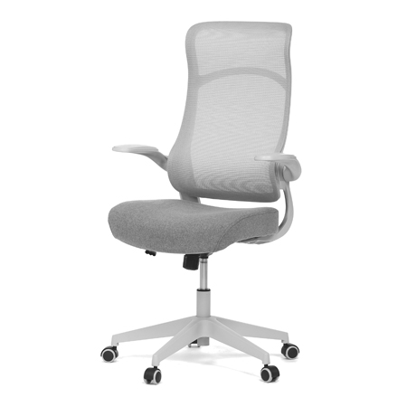 Zobrazit detail zboží: Kancelářská židle, houpací mechanismus, šedá síťovina, KA-A182 GREY (Síťované kancelářské židle)