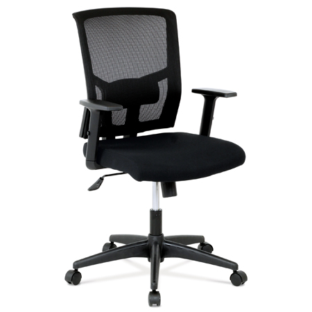 Zobrazit detail zboží: Kancelářská židle, houpací mechanismus, černá síťovina, KA-B1012 BK (Síťované kancelářské židle)