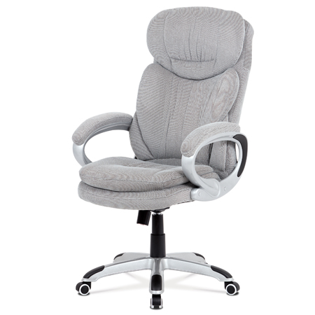 Zobrazit detail zboží: Kancelářské křeslo, houpací mechanismus, šedá látka, KA-G198 SIL2 (Čalouněná kancelářská křesla)